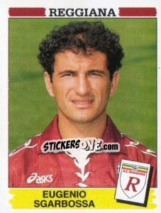 Figurina Eugenio Sgarbossa - Calciatori 1994-1995 - Panini