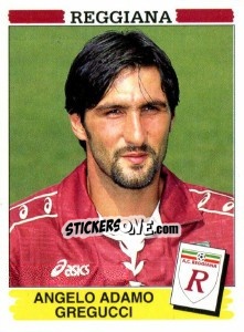 Sticker Angelo Adamo Gregucci - Calciatori 1994-1995 n. 289 - Panini