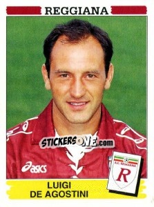 Cromo Luigi De Agostini - Calciatori 1994-1995 - Panini