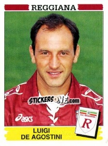 Sticker Luigi De Agostini - Calciatori 1994-1995 n. 290 - Panini