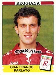 Sticker Gian Franco Parlato - Calciatori 1994-1995 - Panini