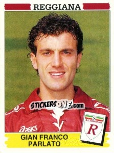 Sticker Gian Franco Parlato - Calciatori 1994-1995 n. 297 - Panini