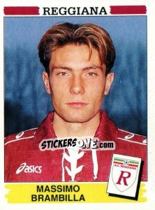 Sticker Massimo Brambilla - Calciatori 1994-1995 n. 298 - Panini