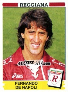 Figurina Fernando De Napoli - Calciatori 1994-1995 - Panini