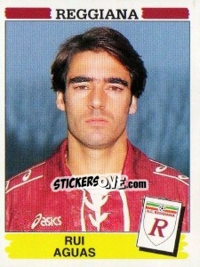 Sticker Rui Aguas - Calciatori 1994-1995 - Panini