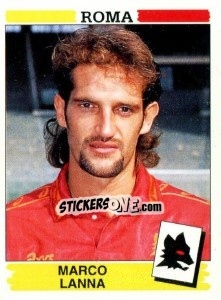 Sticker Marco Lanna - Calciatori 1994-1995 - Panini