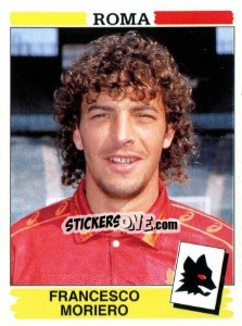 Sticker Francesco Moriero - Calciatori 1994-1995 - Panini