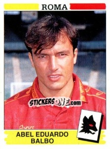 Sticker Abel Eduardo Balbo - Calciatori 1994-1995 n. 313 - Panini