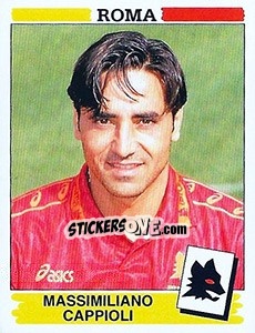 Sticker Massimiliano Cappioli - Calciatori 1994-1995 n. 314 - Panini