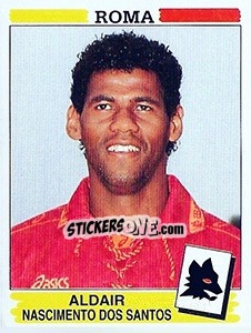 Sticker Aldair Nascimento Dos Santos - Calciatori 1994-1995 n. 317 - Panini