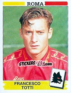 Sticker Francesco Totti - Calciatori 1994-1995 n. 320 - Panini
