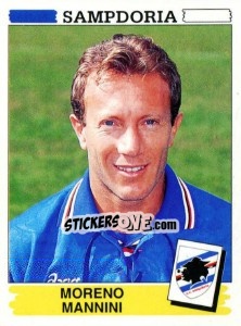 Sticker Moreno Mannini - Calciatori 1994-1995 - Panini