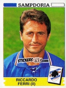 Figurina Riccardo Ferri - Calciatori 1994-1995 - Panini