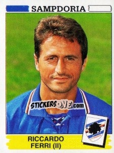 Sticker Riccardo Ferri - Calciatori 1994-1995 n. 325 - Panini