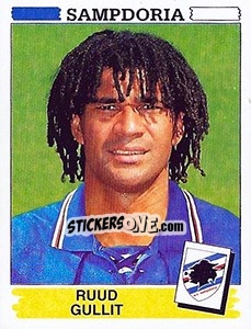 Sticker Ruud Gullit - Calciatori 1994-1995 n. 326 - Panini