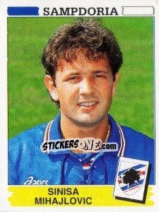 Sticker Sinisa Mihajlovic - Calciatori 1994-1995 - Panini