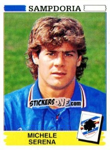 Figurina Michele Serena - Calciatori 1994-1995 - Panini