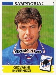 Cromo Giovanni Invernizzi - Calciatori 1994-1995 - Panini
