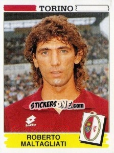 Sticker Roberto Maltagliati - Calciatori 1994-1995 n. 350 - Panini