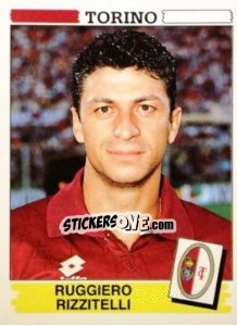 Sticker Ruggiero Rizzitelli - Calciatori 1994-1995 - Panini