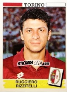 Sticker Ruggiero Rizzitelli - Calciatori 1994-1995 n. 351 - Panini