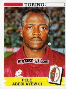 Sticker Pelè Abedi Ayew - Calciatori 1994-1995 - Panini