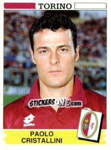 Sticker Paolo Cristallini - Calciatori 1994-1995 - Panini