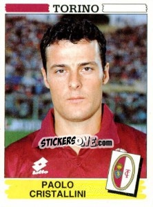 Sticker Paolo Cristallini - Calciatori 1994-1995 n. 355 - Panini