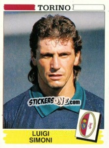 Sticker Luigi Simoni - Calciatori 1994-1995 - Panini