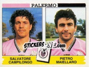 Sticker Salvatore Campilongo / Pietro Maiellaro - Calciatori 1994-1995 n. 472 - Panini