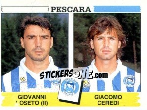 Figurina Giovanni Loseto / Giacomo Ceredi - Calciatori 1994-1995 - Panini