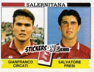 Sticker Gianfranco Circati / Salvatore Fresi - Calciatori 1994-1995 - Panini