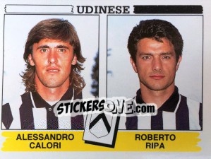 Cromo Alessandro Calori / Roberto Ripa - Calciatori 1994-1995 - Panini