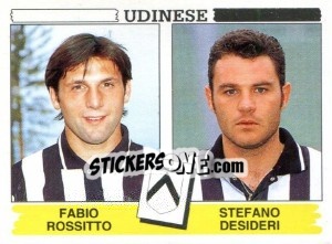 Cromo Fabio Rossitto / Stefano Desideri - Calciatori 1994-1995 - Panini