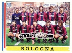 Figurina Squadra Bologna - Calciatori 1994-1995 - Panini