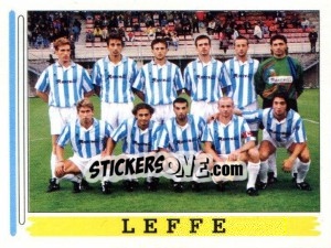 Figurina Squadra Leffe - Calciatori 1994-1995 - Panini