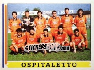Figurina Squadra Ospitaletto - Calciatori 1994-1995 - Panini