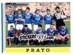 Figurina Squadra Prato - Calciatori 1994-1995 - Panini