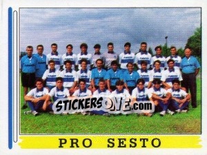 Figurina Squadra Pro Sesto - Calciatori 1994-1995 - Panini