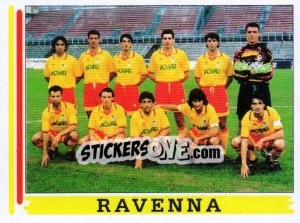 Sticker Squadra Ravenna - Calciatori 1994-1995 - Panini