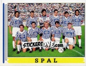 Sticker Squadra Spal - Calciatori 1994-1995 n. 575 - Panini