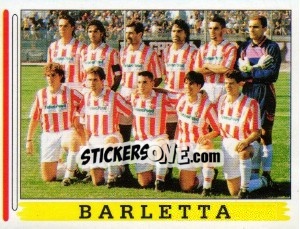 Figurina Squadra Barletta - Calciatori 1994-1995 - Panini