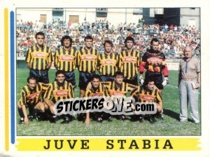 Figurina Squadra Juve Stabia - Calciatori 1994-1995 - Panini