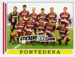 Figurina Squadra Pontedera - Calciatori 1994-1995 - Panini