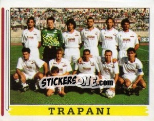 Sticker Squadra Trapani - Calciatori 1994-1995 - Panini