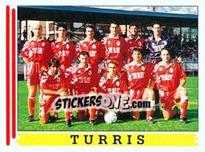 Sticker Squadra Turris - Calciatori 1994-1995 n. 604 - Panini