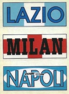 Sticker Lazio / Milan / Napoli - Calciatori 1994-1995 n. PN4 - Panini