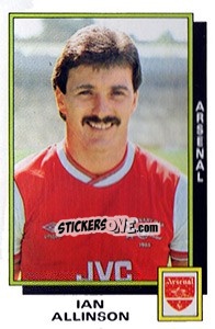 Sticker Ian Allinson - UK Football 1985-1986 n. 18 - Panini