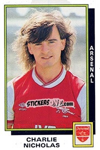 Sticker Charlie Nicholas - UK Football 1985-1986 n. 20 - Panini