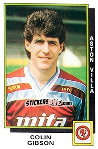 Cromo Colin Gibson - UK Football 1985-1986 - Panini
